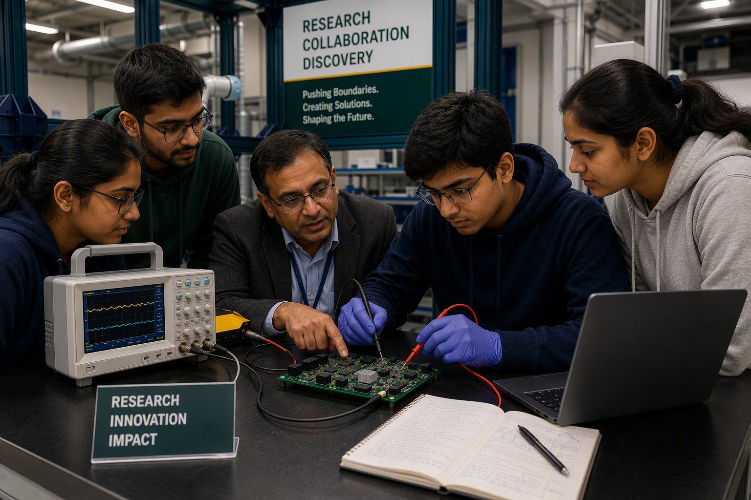 Students and researchers preparing research work