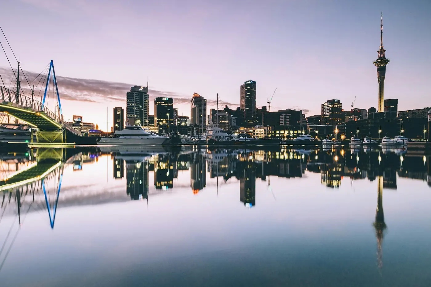 Auckland skyline, New Zealand
